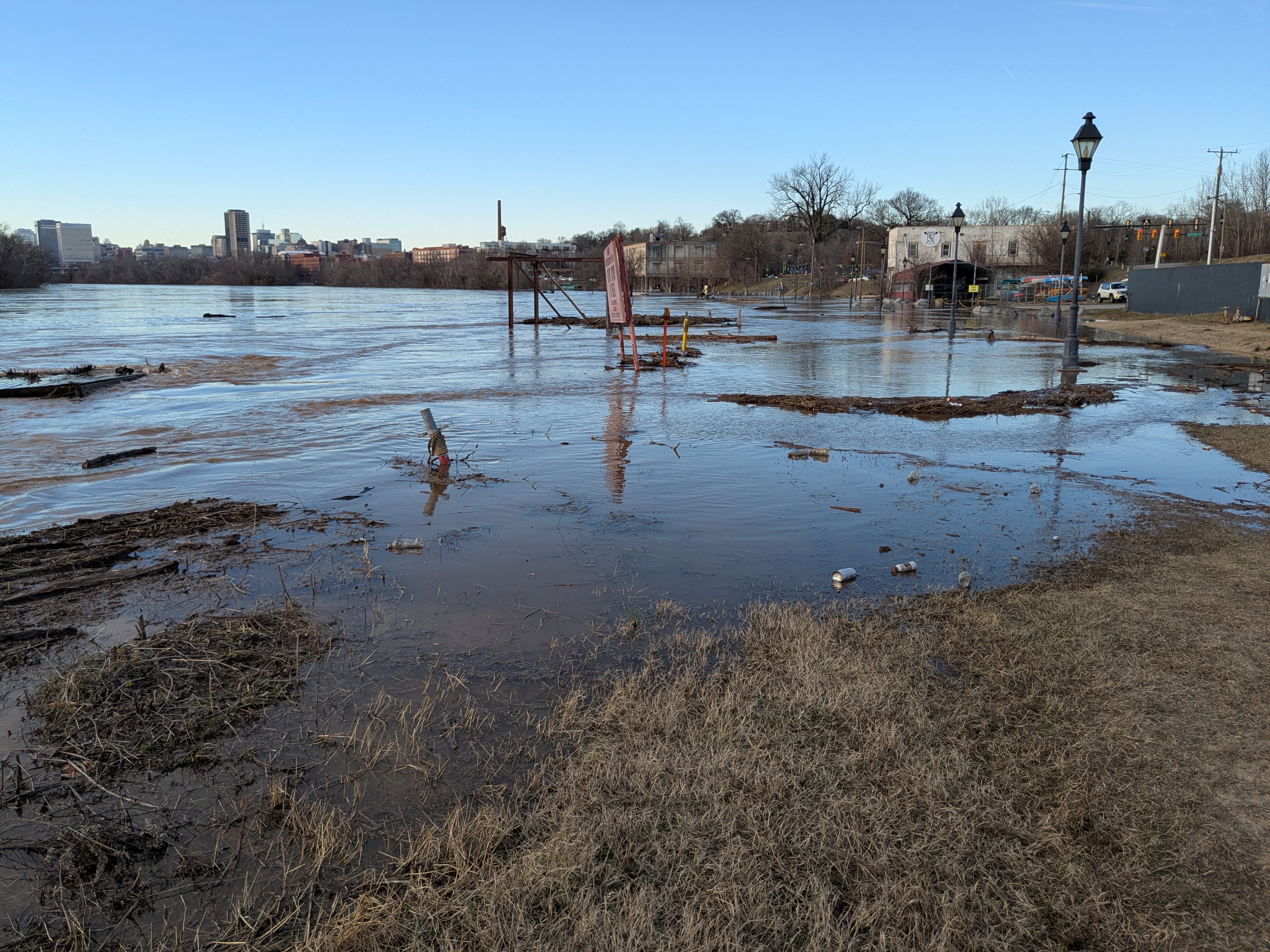 James River at Rockets